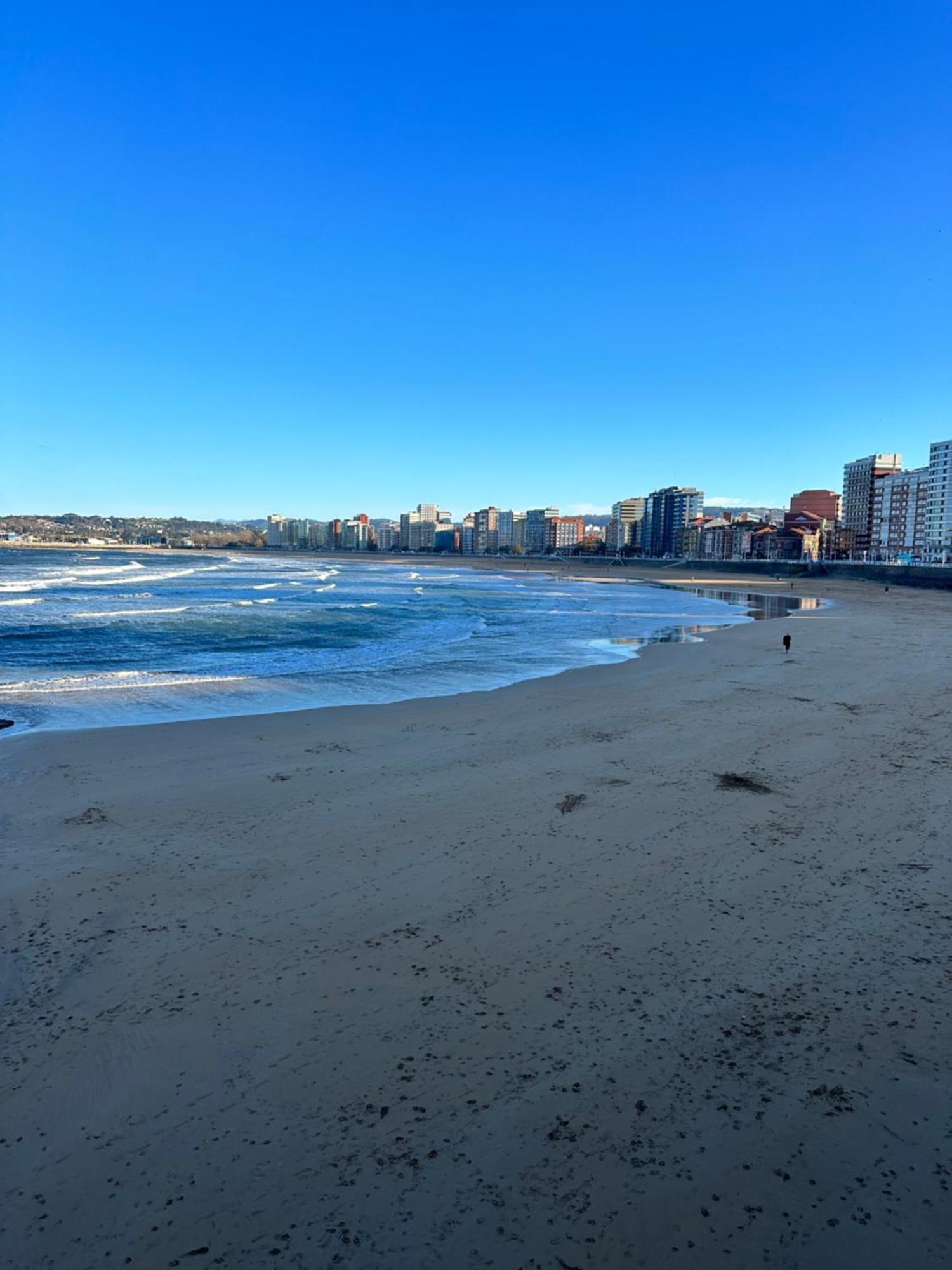 Apartamento Playa San Lorenzo Gijón Extérieur photo